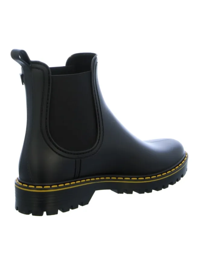 Verbenas Gummistiefel|Gummistiefel^Gummistiefeletten in Schwarz