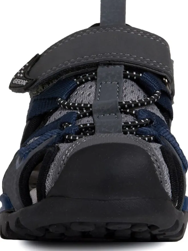 Halbsandalen "Borealis" in Schwarz>Geox Hot