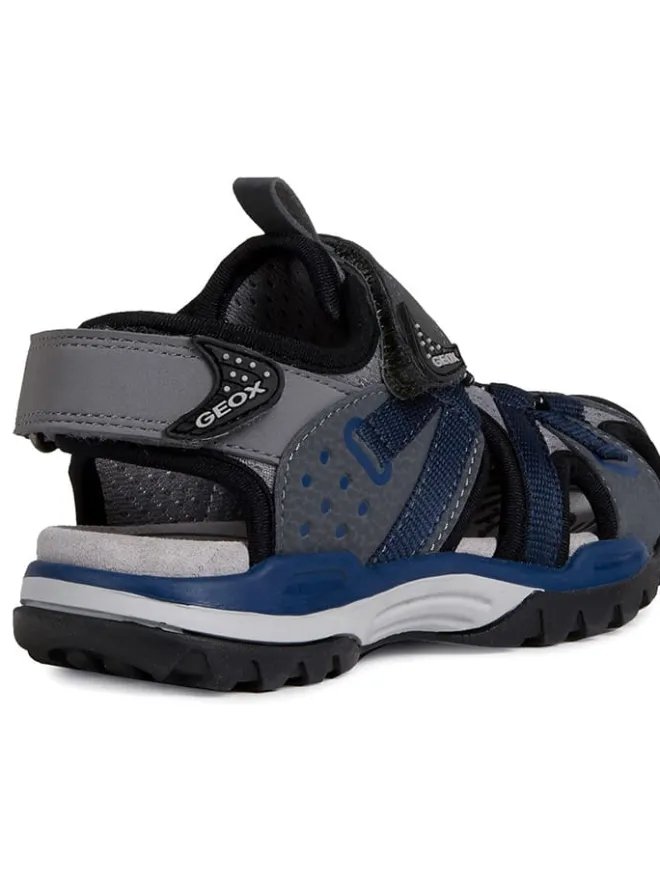 Halbsandalen "Borealis" in Schwarz>Geox Hot