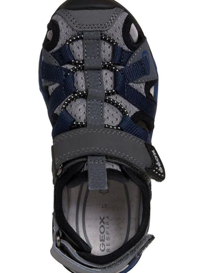 Halbsandalen "Borealis" in Schwarz>Geox Hot