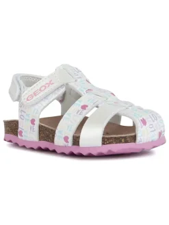 Geox Sandalen·Halbsandalen^Halbsandalen "Chalki" in Silber/ Bunt