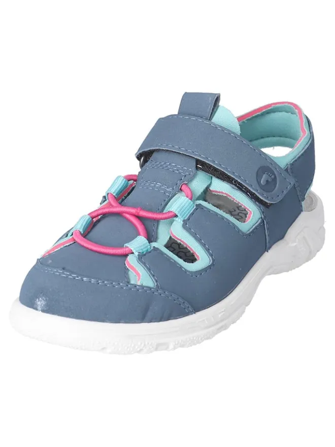 Ricosta Sandalen·Halbsandalen^Halbsandalen "Gerald" in Dunkelblau/ Türkis/ Pink
