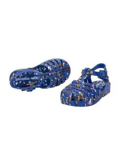 Halbsandalen in Blau><noscript><img width=
