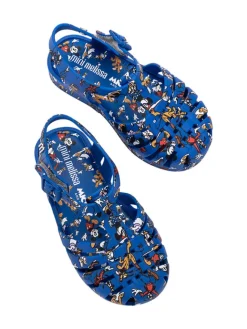 Halbsandalen in Blau><noscript><img width=