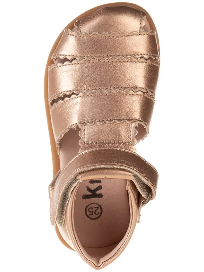 Halbsandalen in Gold>kmins Clearance