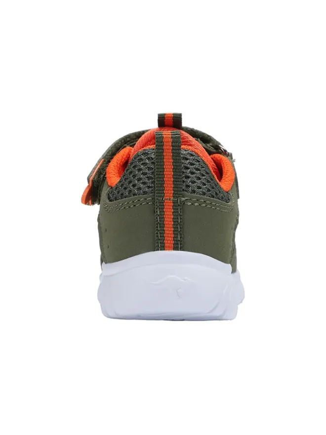 Kangaroos Sandalen|Sandalen·Halbsandalen^Halbsandalen in Khaki/Orange