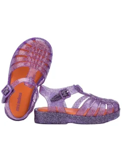 Halbsandalen in Lila><noscript><img width=
