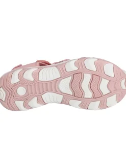 Zigzag Sandalen·Halbsandalen^Halbsandalen in Rosa/ Weiß