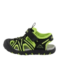 Kappa Sandalen·Halbsandalen^Halbsandalen "Jado" in Schwarz/ Grün