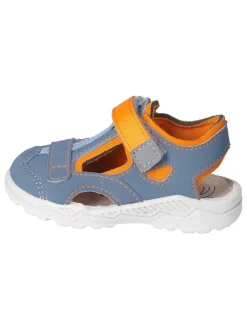 PEPINO Sandalen·Halbsandalen^Halbsandalen "Jo" in Blau/ Orange