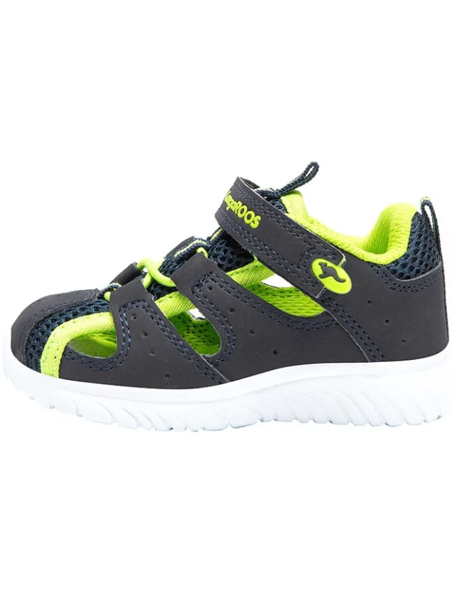 Halbsandalen "KI-Rock Lite EV" in Anthrazit/ Dunkelblau/ Grün>Kangaroos Sale