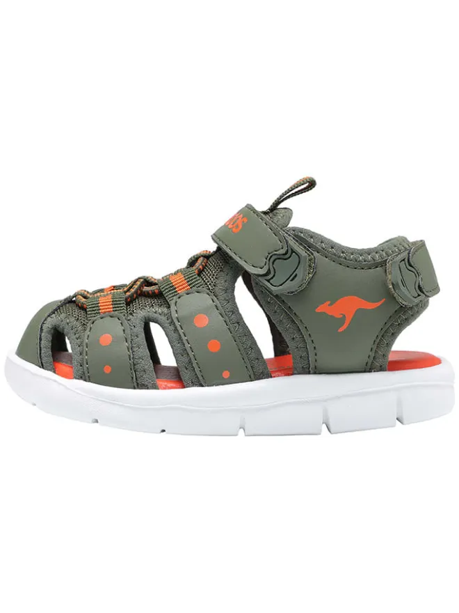 Halbsandalen "K-Mini" in Khaki>Kangaroos Best