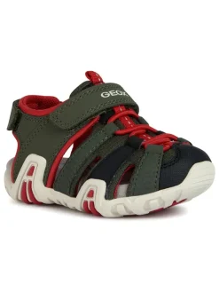 Geox Sandalen·Halbsandalen^Halbsandalen "Kraze" in Khaki