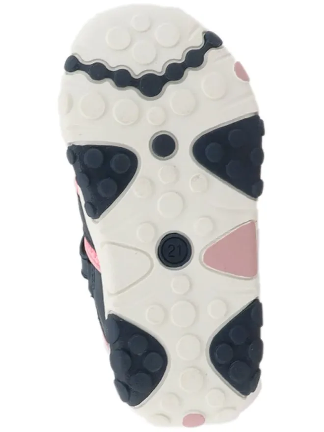 Halbsandalen "Nala" in Dunkelblau/ Rosa>Lurchi Outlet