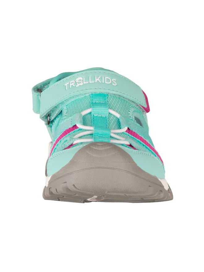 Halbsandalen "Stavanger Sandal XT" in Hellblau/ Pink>Trollkids Sale
