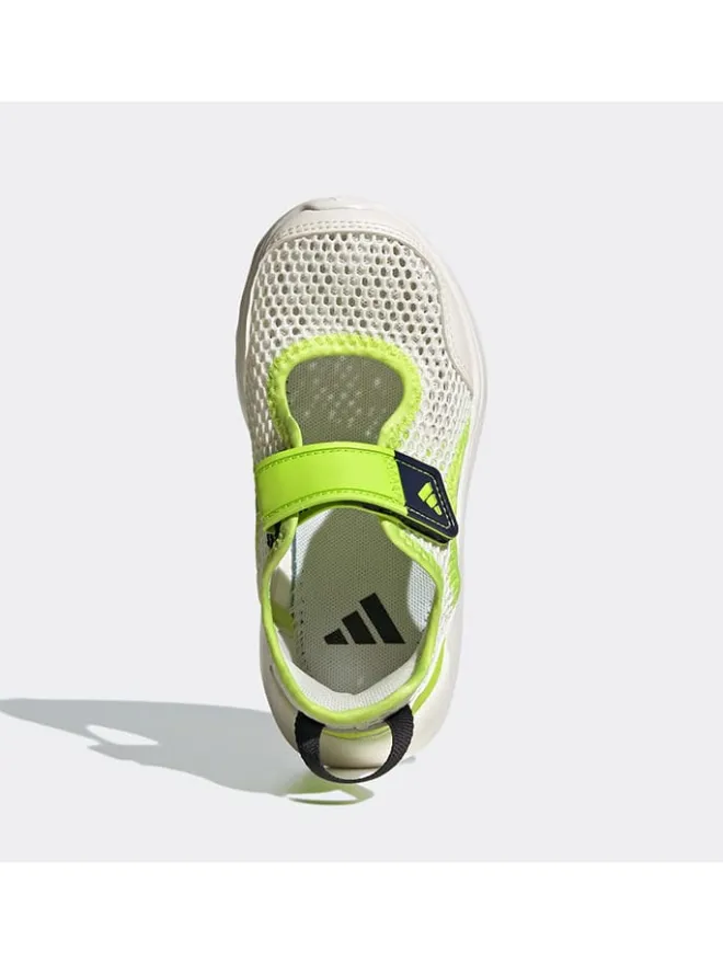adidas Sandalen·Halbsandalen^Halbsandalen "SUMMERFLEX" in Grün/ Weiß