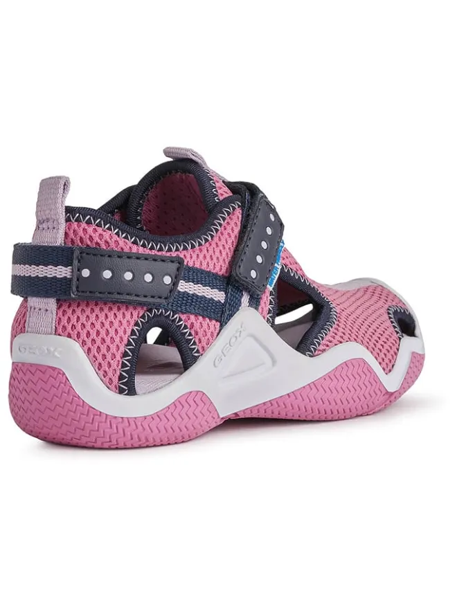 Geox Sandalen·Halbsandalen^Halbsandalen "Wader" in Pink