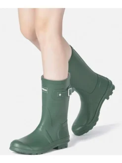 EVERAU Australia Gummistiefel^Halbschaft Gummistiefel Penguin in Oliv