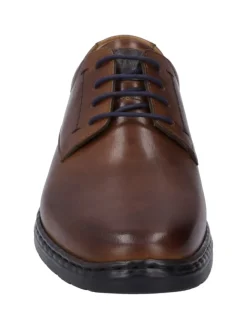 Josef Seibel Schnürschuhe^Halbschuh Alastair in cognac-kombi