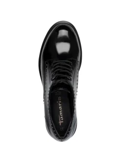 Tamaris Schnürschuhe^Halbschuh in BLACK