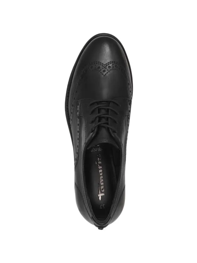 Halbschuh in BLACK LEATHER>Tamaris Online