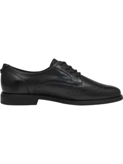 Halbschuh in BLACK LEATHER><noscript><img width=