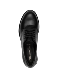 Tamaris Schnürschuhe^Halbschuh in BLACK MATT UNI