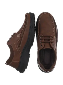 Ital-Design Schnürschuhe^Halbschuh in Braun