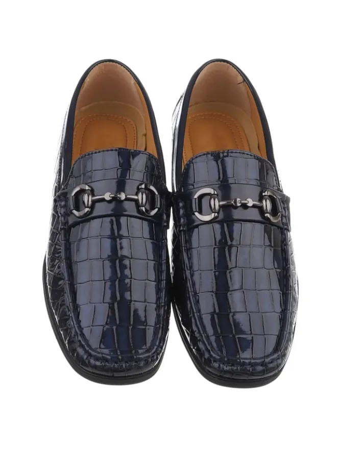Halbschuh in Dunkelblau>Ital-Design New