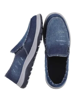 Ital-Design Schnürschuhe^Halbschuh in Dunkelblau