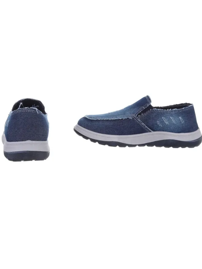 Ital-Design Schnürschuhe^Halbschuh in Dunkelblau
