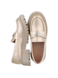 Ital-Design Halbschuhe^Halbschuh in Gold