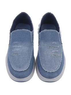 Ital-Design Schnürschuhe^Halbschuh in Hellblau