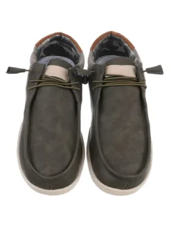 Halbschuh in Khaki><noscript><img width=