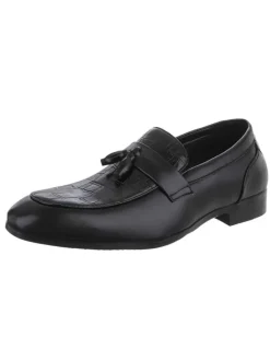 Ital-Design Schnürschuhe^Halbschuh in Schwarz