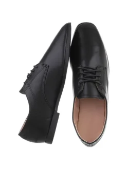Ital-Design Schnürschuhe^Halbschuh in Schwarz