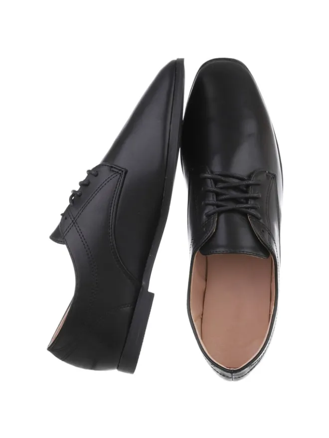 Ital-Design Schnürschuhe^Halbschuh in Schwarz