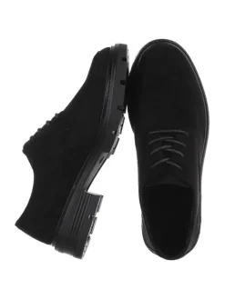 Ital-Design Schnürschuhe^Halbschuh in Schwarz