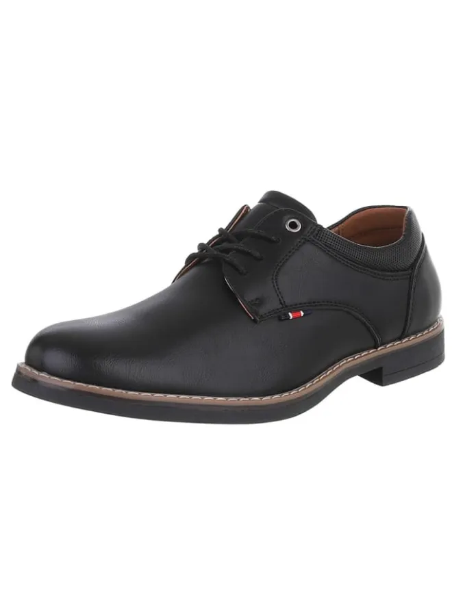 Ital-Design Schnürschuhe^Halbschuh in Schwarz