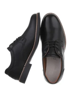 Ital-Design Schnürschuhe^Halbschuh in Schwarz