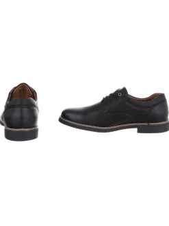 Ital-Design Schnürschuhe^Halbschuh in Schwarz