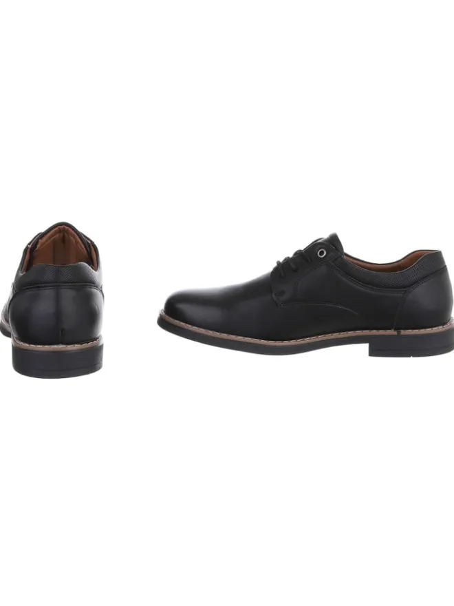 Ital-Design Schnürschuhe^Halbschuh in Schwarz