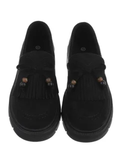Halbschuh in Schwarz><noscript><img width=