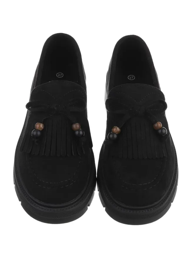 Halbschuh in Schwarz>Ital-Design