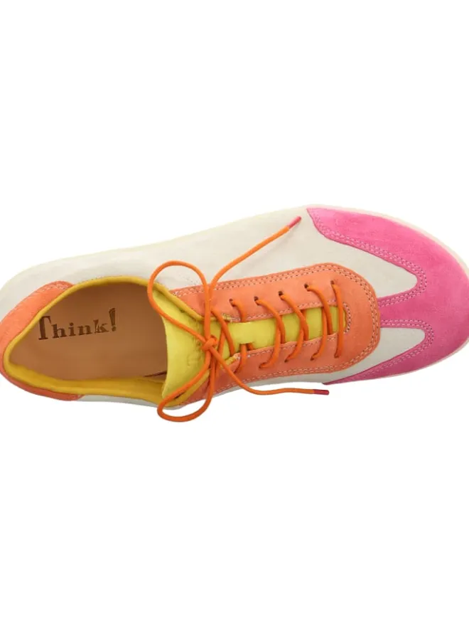 Think! Schnürschuhe^Halbschuh NATURE in Fuxia/Kombi