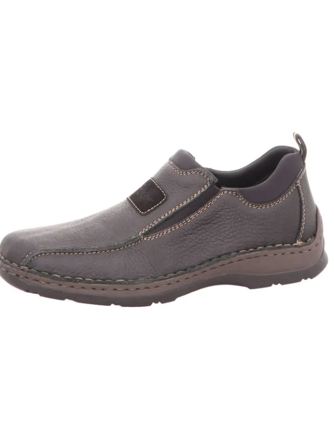 Halbschuhe HWK in schwarz/schwarz/schwarz>rieker