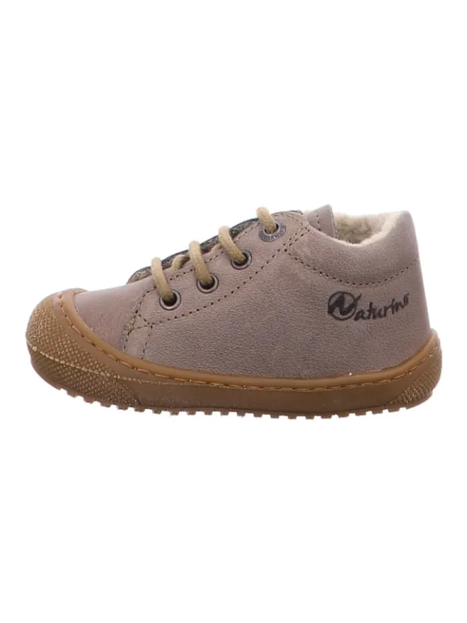 Naturino Krabbelschuhe^Halbschuhe in Beige