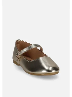 Coccodrillo Ballerinas^Halbschuhe in golden