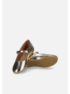 Coccodrillo Ballerinas^Halbschuhe in golden