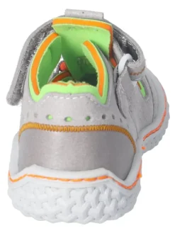 Halbschuhe in Hellgrau><noscript><img width=